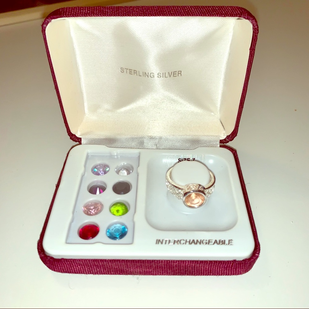 Sterling Silver Interchangeable Ring size 7